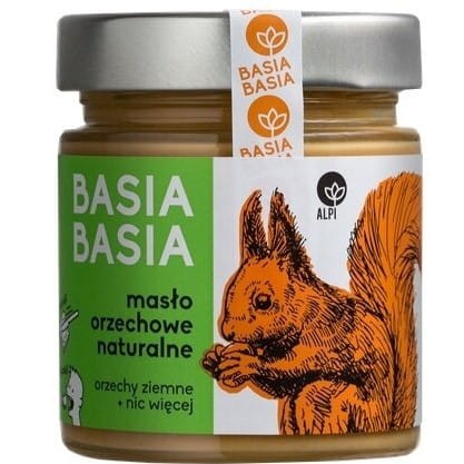 KREM ORZECHOWY NATURALNY BASIA ALPI 210G