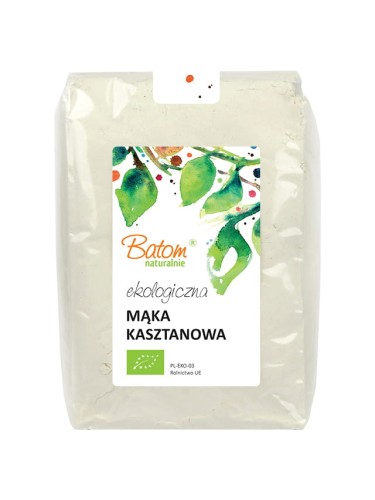 MĄKA KASZTANOWA BIO BATOM 500G