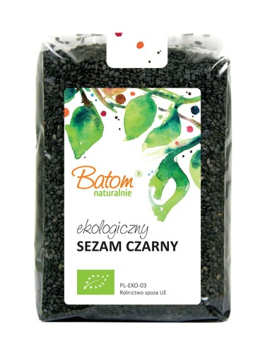 Sezam Czarny Bio Batom 250g