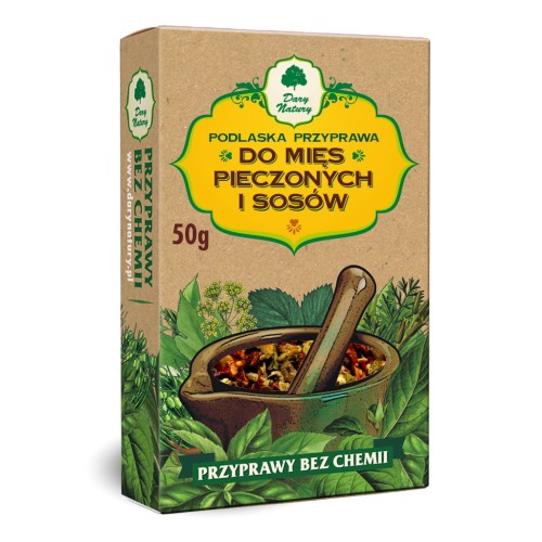 PRZYPRAWA DO MIĘS PIECZONYCH I SOSÓW DARY NATURE 50G