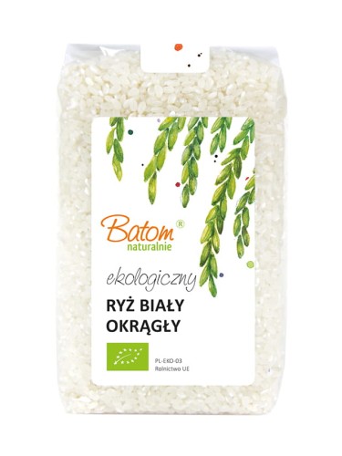 RYŻ BIAŁY OKRAGŁY BIO BATOM 500G
