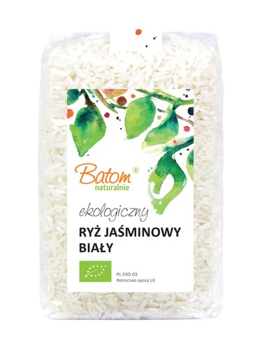 RYŻ JAŚMINOWY BIAŁY BIO BATOM 500G