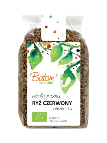 RYŻ CZERWONY PEŁNOZIARNISTY BIO BATOM 250G