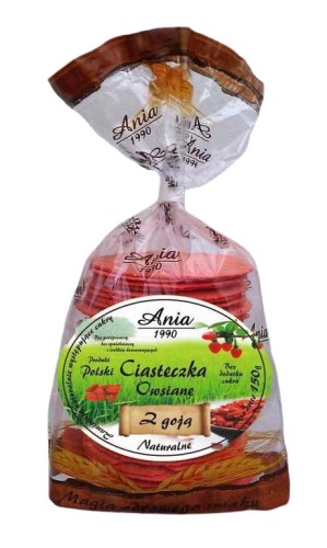 CIASTECZKA OWSIANE Z GOJA ANIA 150G