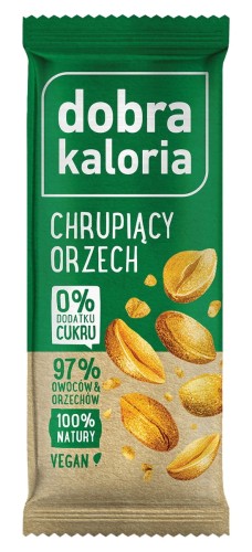BATON CHRUPIĄCY ORZECH DOBRA KALORIA 35G