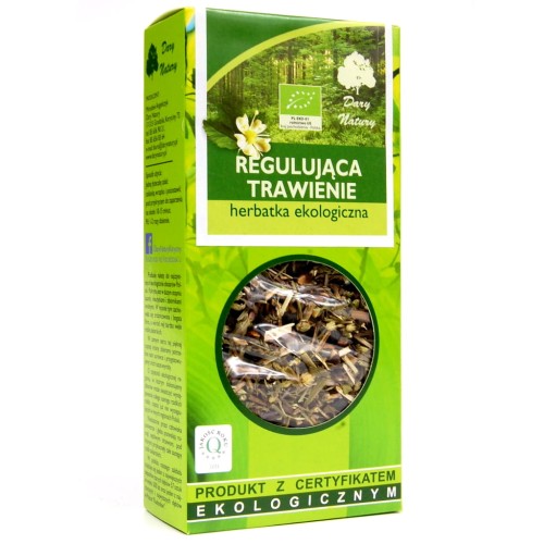 Herbatka Regulująca Trawienie Bio Dary Natury 50g