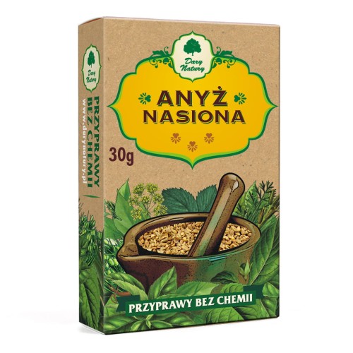 ANYŻ NASIONA PRZYPRAWA DARY NATURY 30G