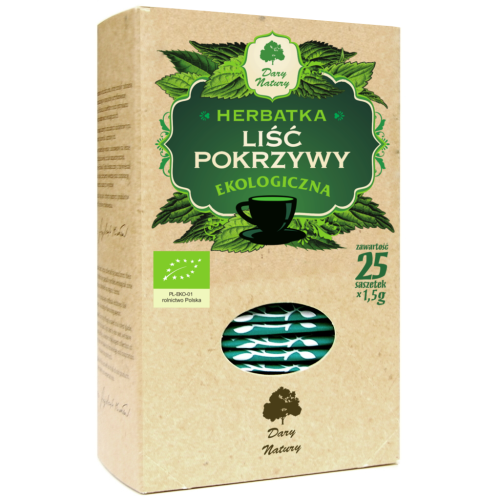 POKRZYWA LIŚĆ HERBATKA BIO DARY NATURY 25X1.5G