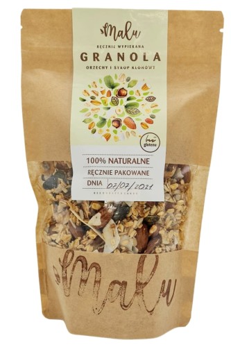 GRANOLA ORZECHY I SYROP KLONOWY MALU 360G