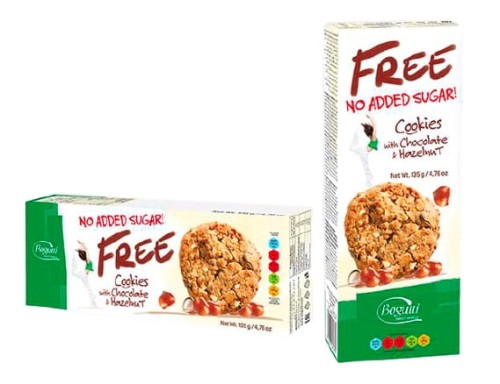CIASTECZKA Z ORZECHAMI BEZ CUKRU BOGUTTI 135G
