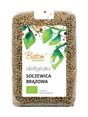 SOCZEWICA BRĄZOWA BIO BATOM 500G