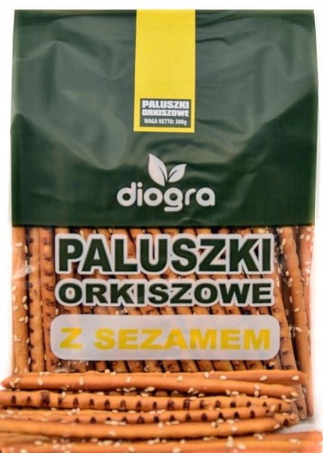 PALUSZKI ORKISZOWE Z SEZAMEM DIOGRA 170G