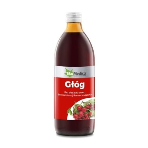 SOK Z GŁOGU EKAMEDICA 500ML