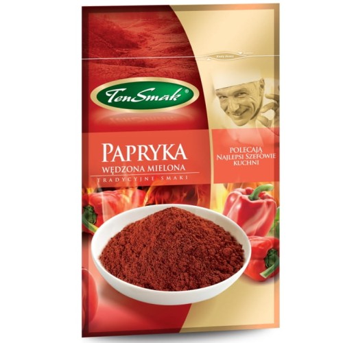 PAPRYKA SŁODKA WĘDZONA MIELONA TEN SMAK 40G
