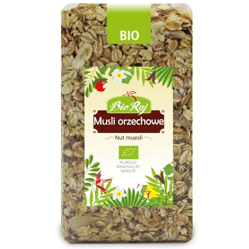 MUSLI ORZECHOWE BIO RAJ 300G