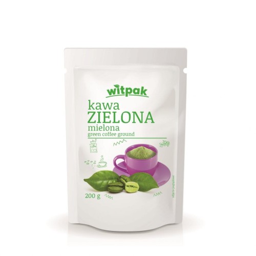 KAWA ZIELONA MIELONA WITPAK 200G