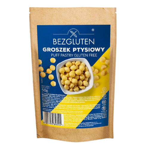 GROSZEK PTYSIOWY BEZGLUTENOWY 50G