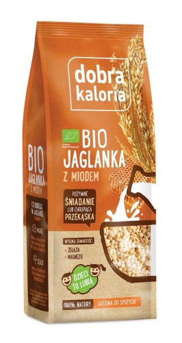 JAGLANKA Z MIODEM BIO DOBRA KALORIA 120G