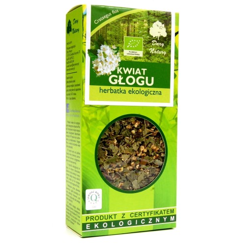 HERBATKA KWIAT GŁOGU BIO DARY NATURY 50G
