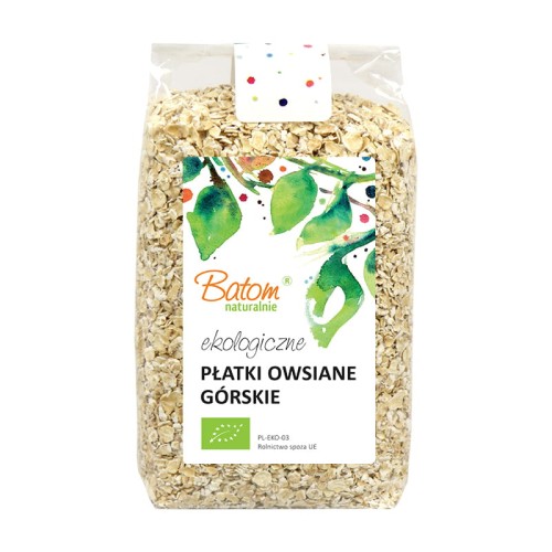 PŁATKI OWSIANE GÓRSKIE BIO BATOM 250G