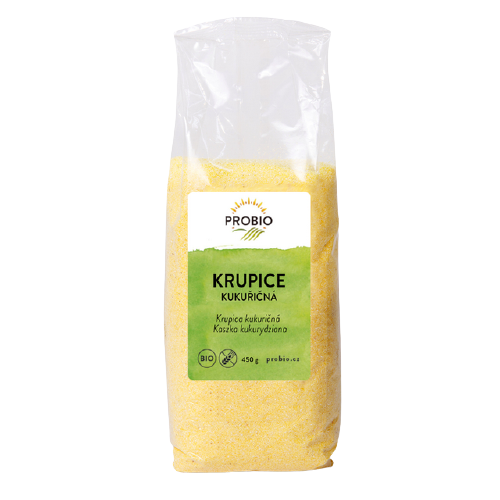 KASZKA KUKURYDZIANA BEZGLUTENOWA BIO HARMONIE 450G