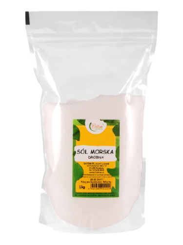 Sól Morska Drobna Batom 1kg