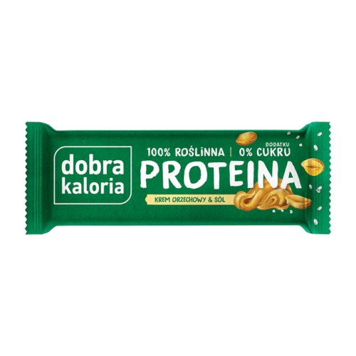 BATON PROTEINA ORZECH SÓL DOBRA KALORIA 45G