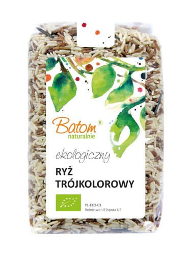 RYŻ TRÓJKOLOROWY BIO BATOM 500G
