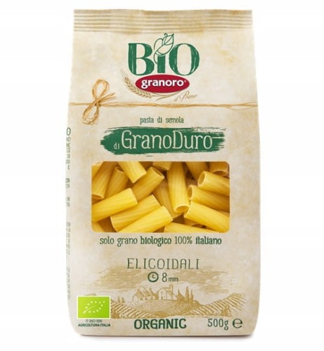 Makaron Elicoidali z Pszenicy Durum Bio Granoro 500g