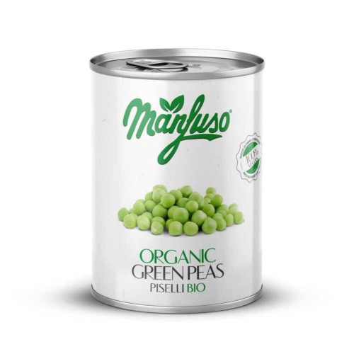 GROSZEK ZIELONY W ZALEWIE MANFUSO BIO 400G