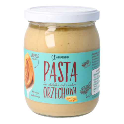 PASTA ORZECHOWA 100 % KRUKAM 500G