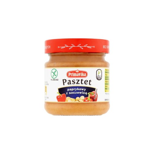 Pasztet Primavika Paprykowy Z Soczewicą 160g