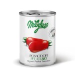 Pomidory Bez Skórki Bio Manfuso 400g