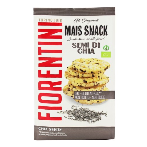 KRĄŻKI KUKURYDZIANE Z CHIA BIO FIORENTINI 50G