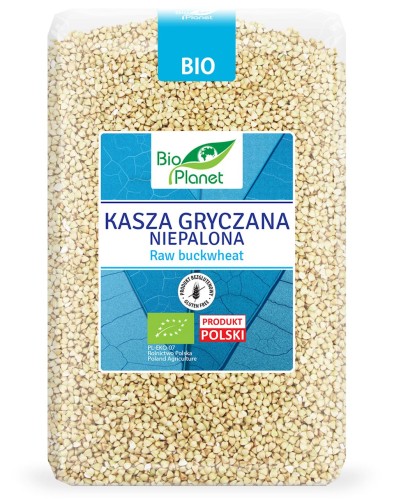 Kasza Gryczana Niepalona Bezglutenowa BIO 2kg - Bio Planet