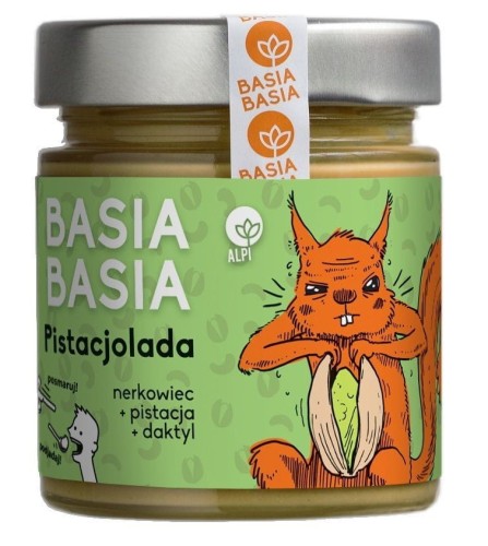 Basia Basia Pistacjolada Krem z Nerkowca Pistacji Daktyla ALPI 195g