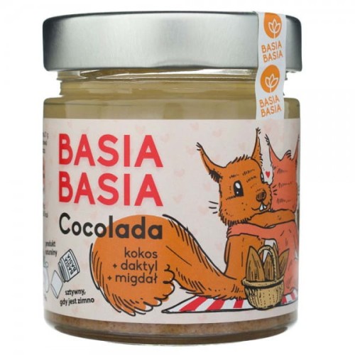 Basia Basia Cocolada Krem z Kokosa Daktyli i Migdała Alpi 210g