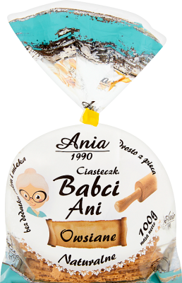Ciasteczka Owsiane Babci Ani Naturalne 100g