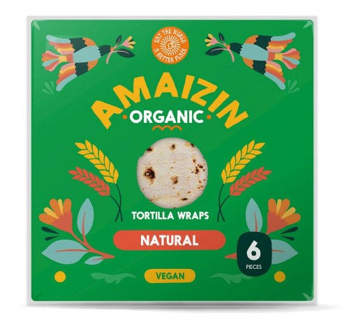 Ekologiczna Tortilla Wrap BIO Amaizin 240g