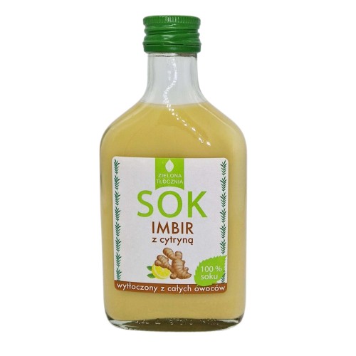 Sok Imbir z Cytryną 200ml Zielona Tłocznia