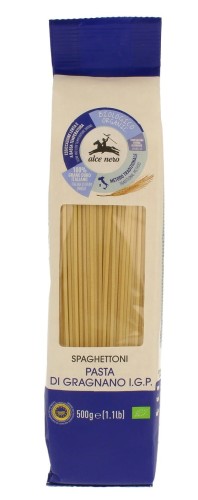MAKARON SEMOLINOWY SPAGHETTONI BIO 500 g - ALCE NERO