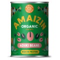 FASOLKA ADZUKI W ZALEWIE BEZGLUTENOWA BIO 400 g (240 g) (PUSZKA) - AMAIZIN