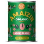 FASOLKA ADZUKI W ZALEWIE BEZGLUTENOWA BIO 400 g (240 g) (PUSZKA) - AMAIZIN