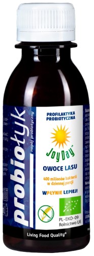 NAPÓJ PROBIOTYCZNY OWOCE LASU BEZGLUTENOWY BIO 125 ml - JOY DAY