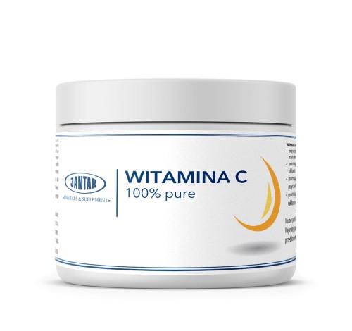 WITAMINA C PURE W PROSZKU (1000 mg) 500 g - JANTAR