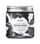 PASTA DO ZĘBÓW WYBIELAJĄCA Z WĘGLEM AKTYWNYM BEZ FLUORU ECO 100 ml (SŁOIK) - BEN & ANNA
