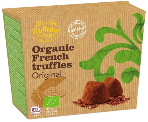 TRUFLE FRANCUSKIE W POSYPCE KAKAOWEJ BIO 250 g - TRUFFETTES DE FRANCE